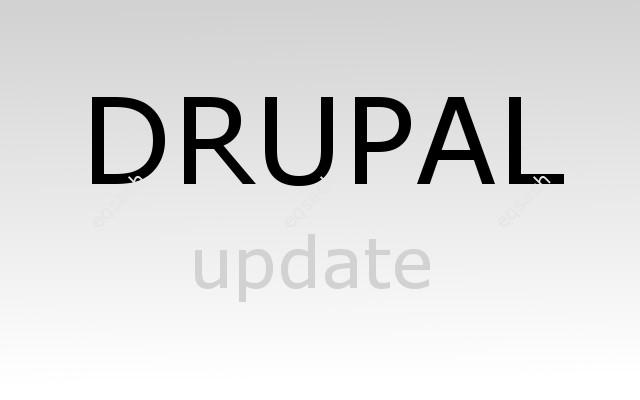 Drupal - обновление