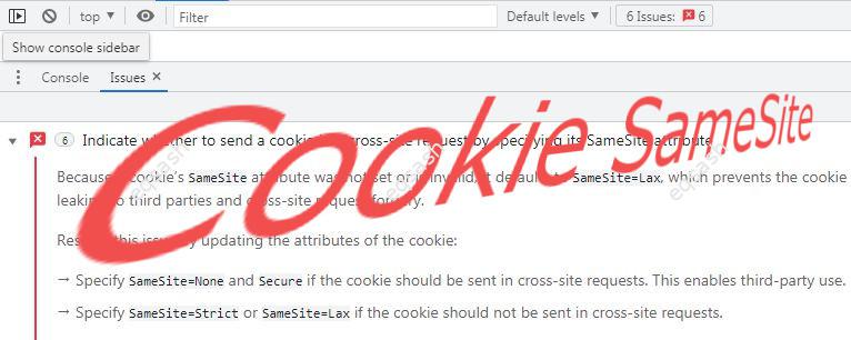 Samesite cookies в chrome как отключить